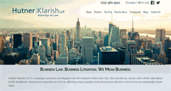Desktop Screenshot of hutnerklarish.com